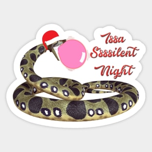 Issa Ssssilent Night Sticker